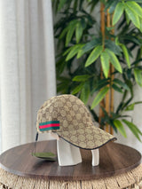 Gucci | GG Canvas Double G Baseball Cap – Beige / Ebony