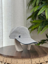 Hermès | Miles H Circle Cap – Noir / Orange