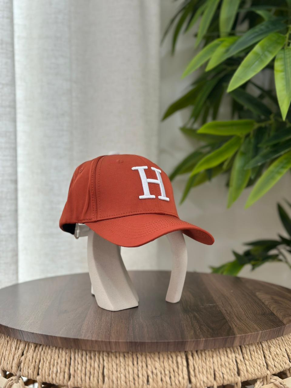 Hermès | Miles H Circle Cap – Orange – Product Image 1