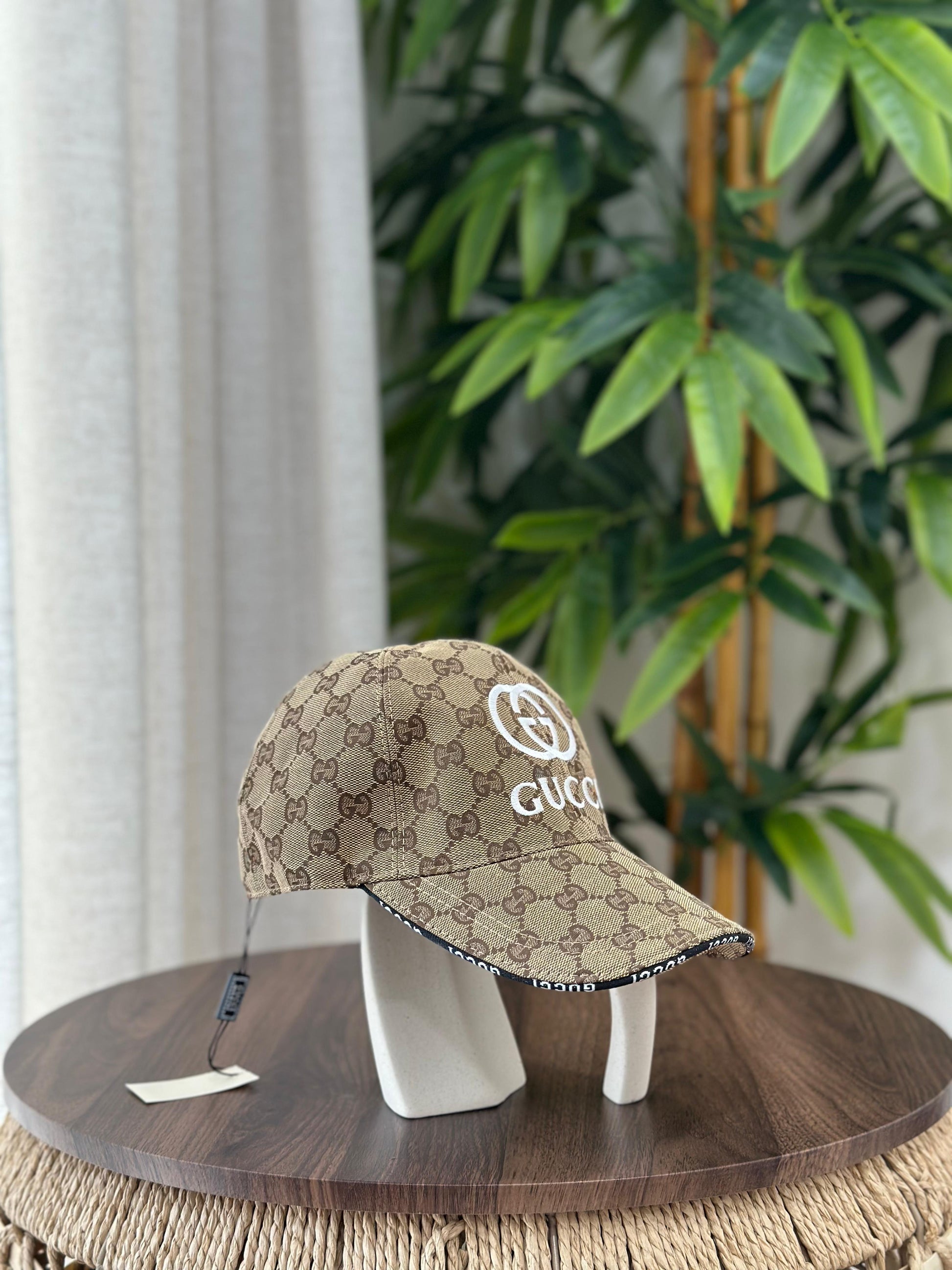 Gucci | GG Canvas Double G Baseball Cap – Black – Product Image 1