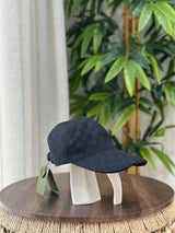 Gucci | GG Denim Baseball Cap – Dark Blue / Ivory
