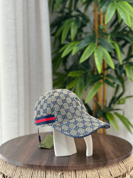 Gucci | Jumbo GG Canvas Baseball Cap – Beige / Ebony – Product Image 1