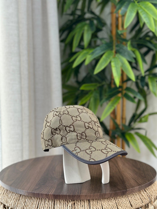 Gucci | Jumbo GG Denim Baseball Cap – Blue / Ivory – Product Image 1