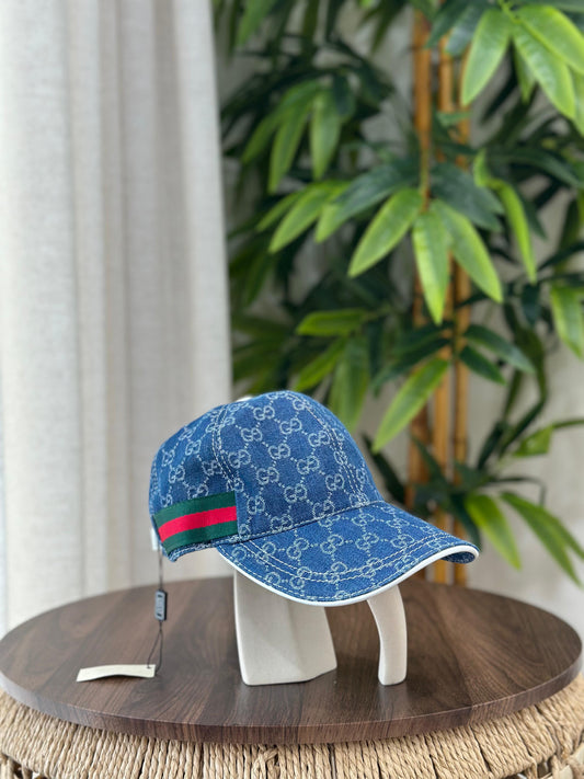 Gucci | GG Canvas Double G Baseball Cap – Beige / Ebony – Product Image 1