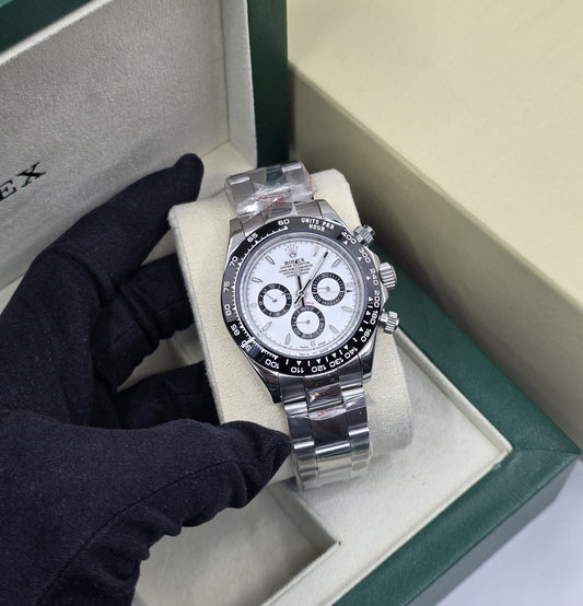 Rolex | Cosmograph Daytona Ice Chestnut Watch – Platinum / Blue / Brown – Product Image 1