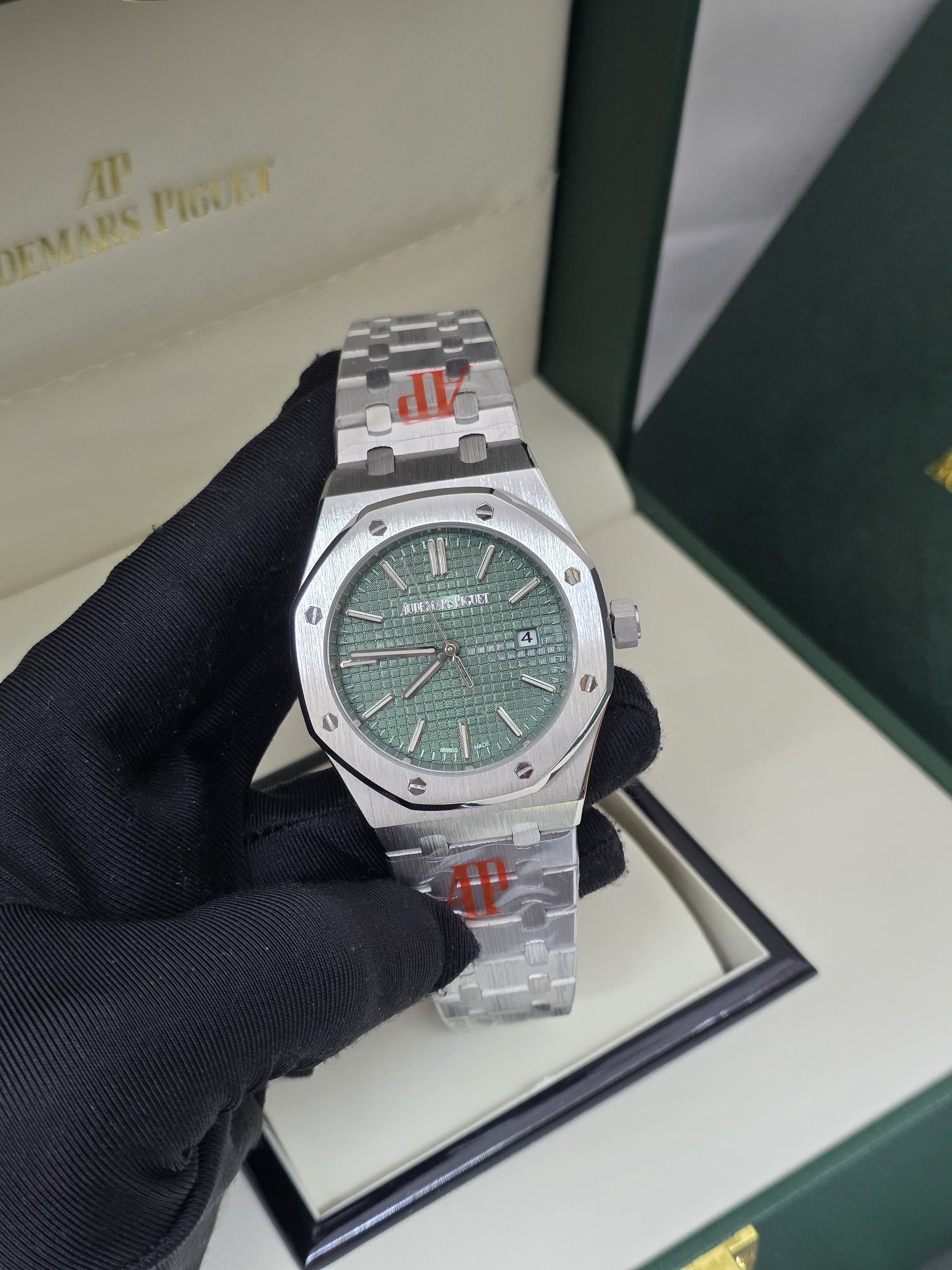 Audemars Piguet | Royal Oak Selfwinding Ceramic Monochromatic Watch – Black – Product Image 1