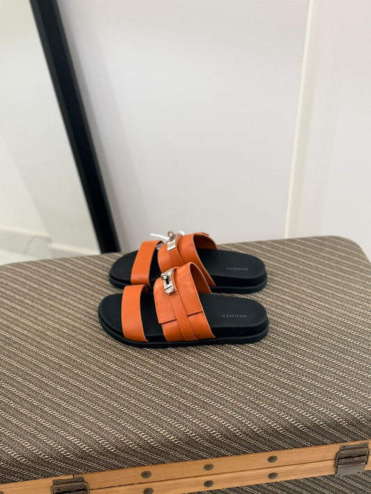 Hermès | Empire Sandals – Black – Product Image 1