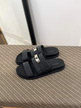 Hermès | Empire Tabac Sandals – Gold / Camel