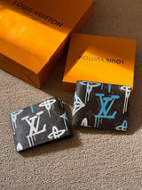Louis Vuitton | Multiple Camouflage Eye Camo Wallet – Pink / Brown