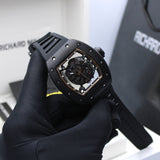 Richard Mille | Rm 12 01 Tourbillon Carbon Tpt Watch – Gold / Black / White
