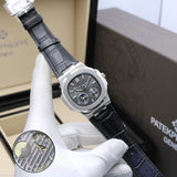 Patek Philippe | Cubitus Instantaneous Grand Date Day Moon Phases Watch – Black