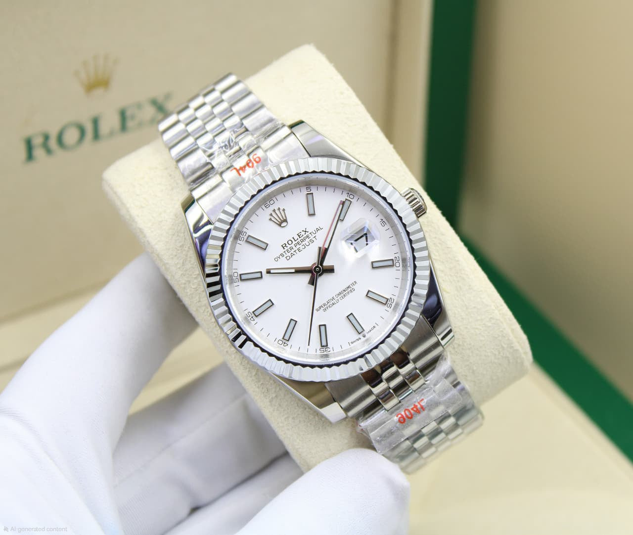 Rolex | Datejust Chocolate Watch – Product Image 1