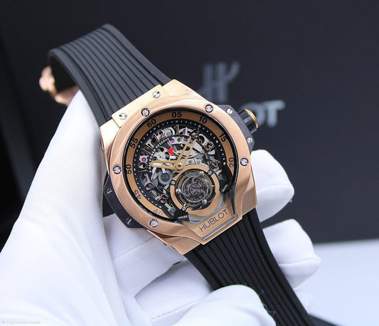 Hublot | Big Bang Tourbillon Power Reserve Titanium Watch – Black – Product Image 1