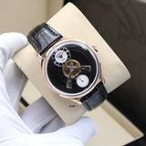Patek Philippe | Grand Complications Tourbillon Sunburst Watch – Green