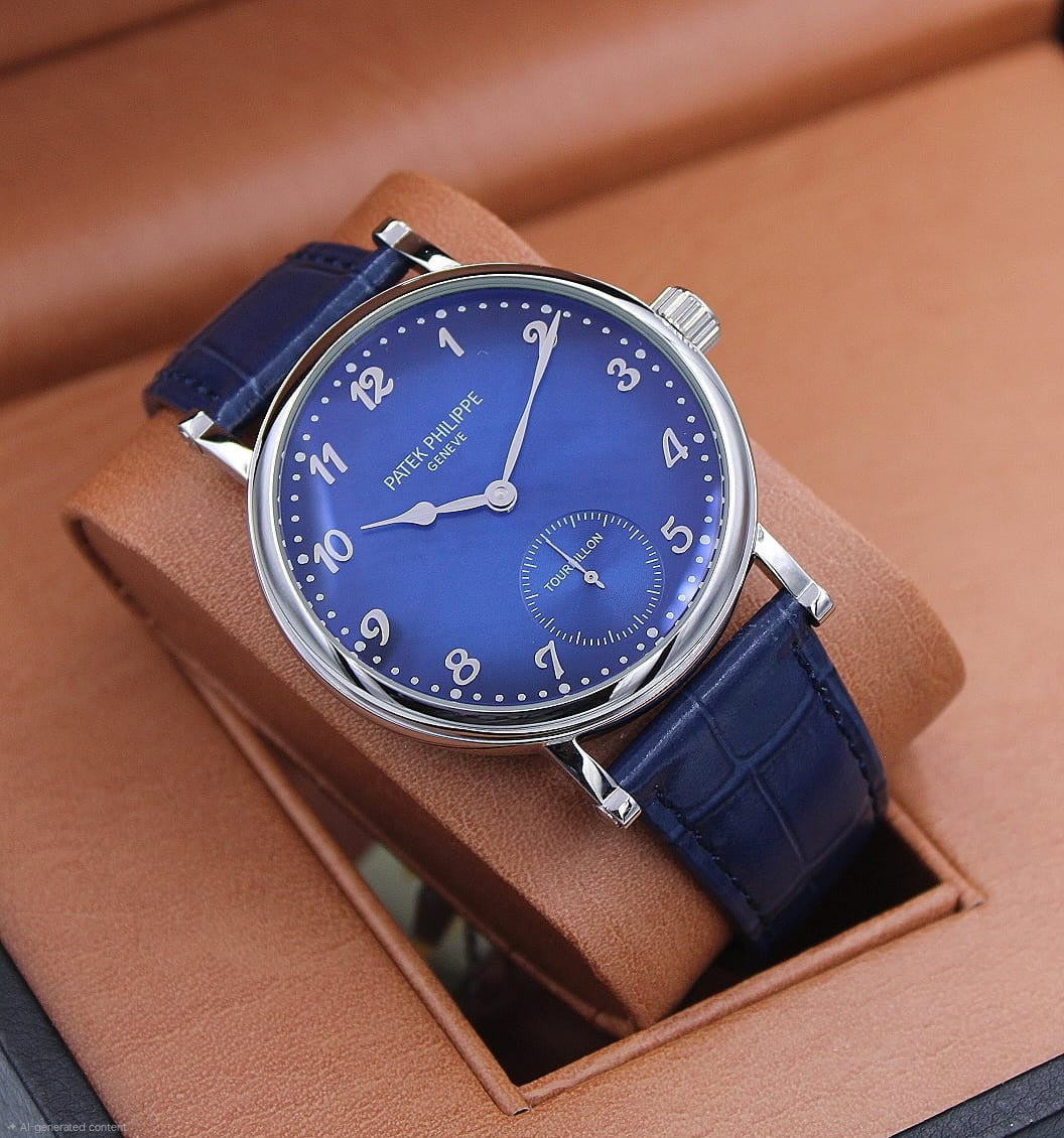 Patek Philippe | Calatrava Small Seconds Watch – Rose / Gold / White – Product Image 1