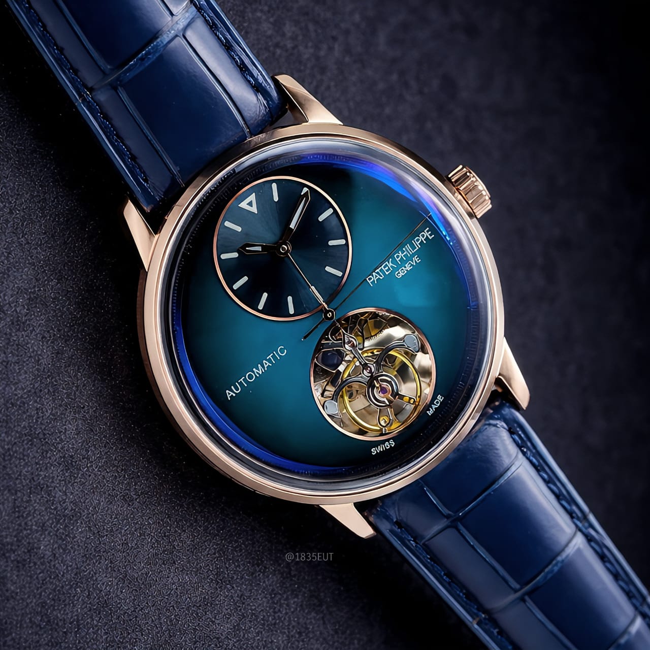 Patek Philippe | Complications Regulator Tourbillon Watch – Brown – Product Image 1
