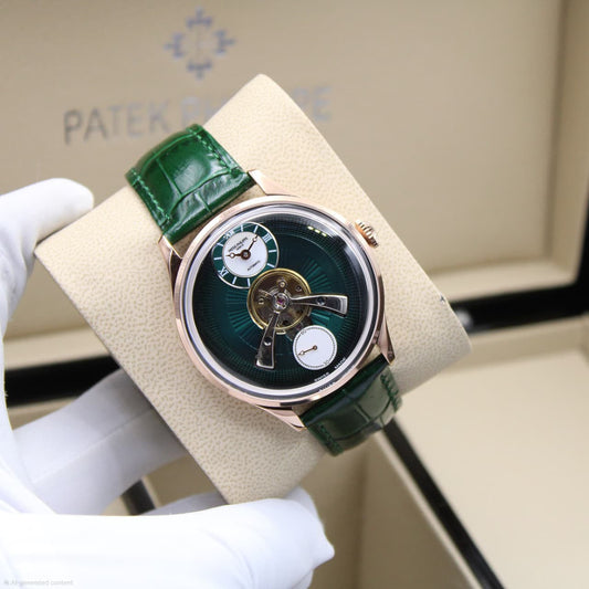 Patek Philippe | Grand Complications Tourbillon Watch – Black / Silver – Product Image 1
