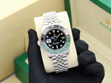 Rolex | Day Date 40 Baguette Diamond Dial Watch – Blue