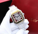 Cartier | Santos de Cartier Dual Time Watch – Silver