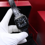 Cartier | Santos de Cartier Two-Tone Steel Watch – Yellow / Gold / White
