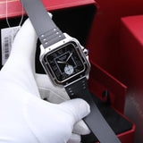 Cartier | Santos de Cartier Hindi Arabic Watch – Black
