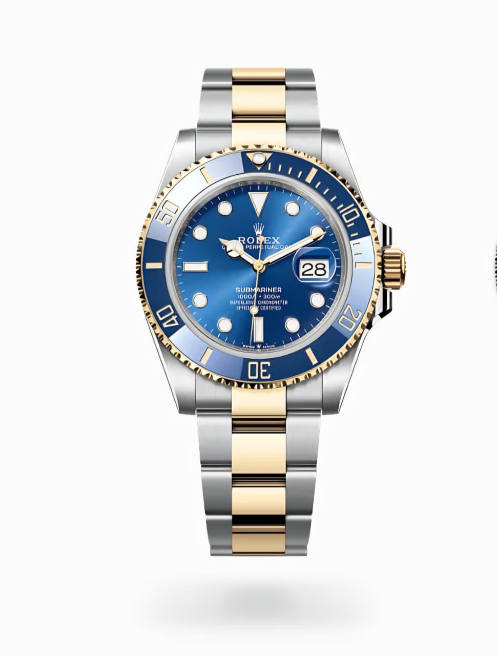 Rolex | Submariner Date Rolesor Watch – Yellow / Black – Product Image 1