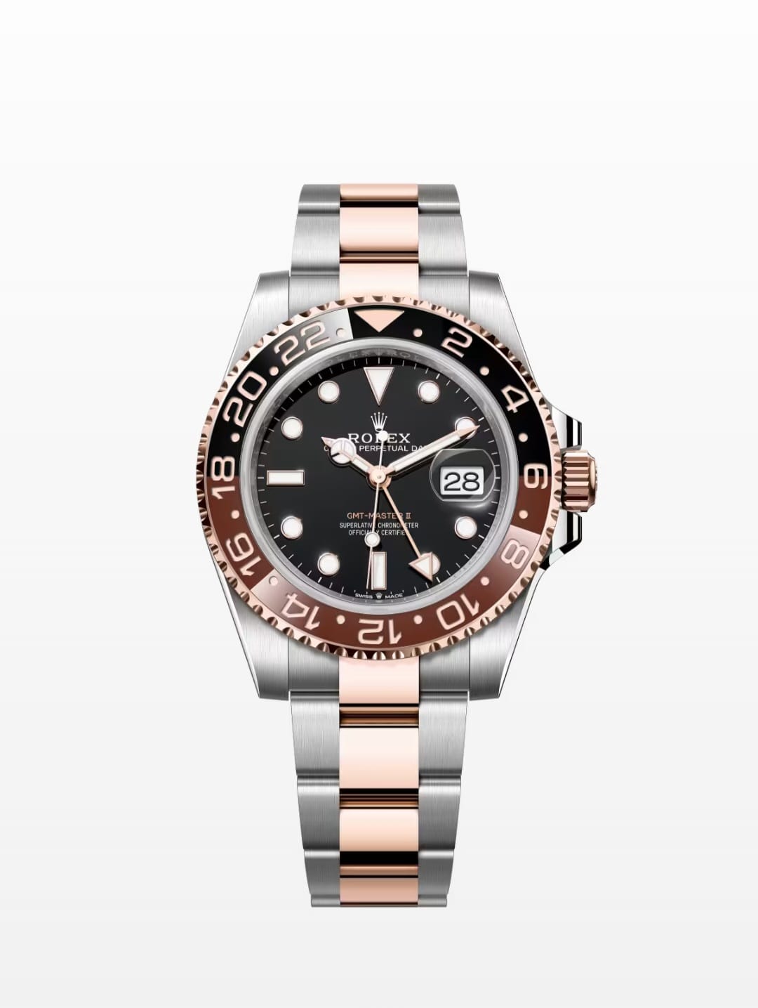 Rolex | Gmt Master Ii Root Beer Everose Watch – Gold – Product Image 1