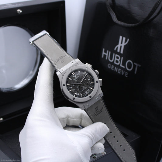Hublot | Big Bang Magic Chronograph Rubber Watch – Black – Product Image 1