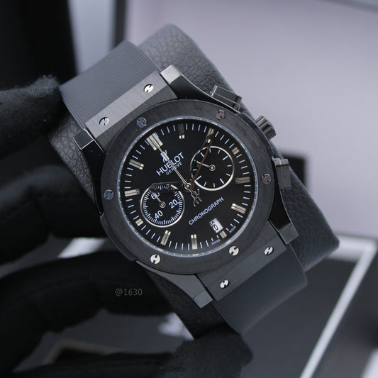 Hublot | Big Bang Magic Chronograph Alligator Watch – Black – Product Image 1