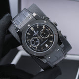 Hublot | Big Bang Chronograph Alligator Watch – Black
