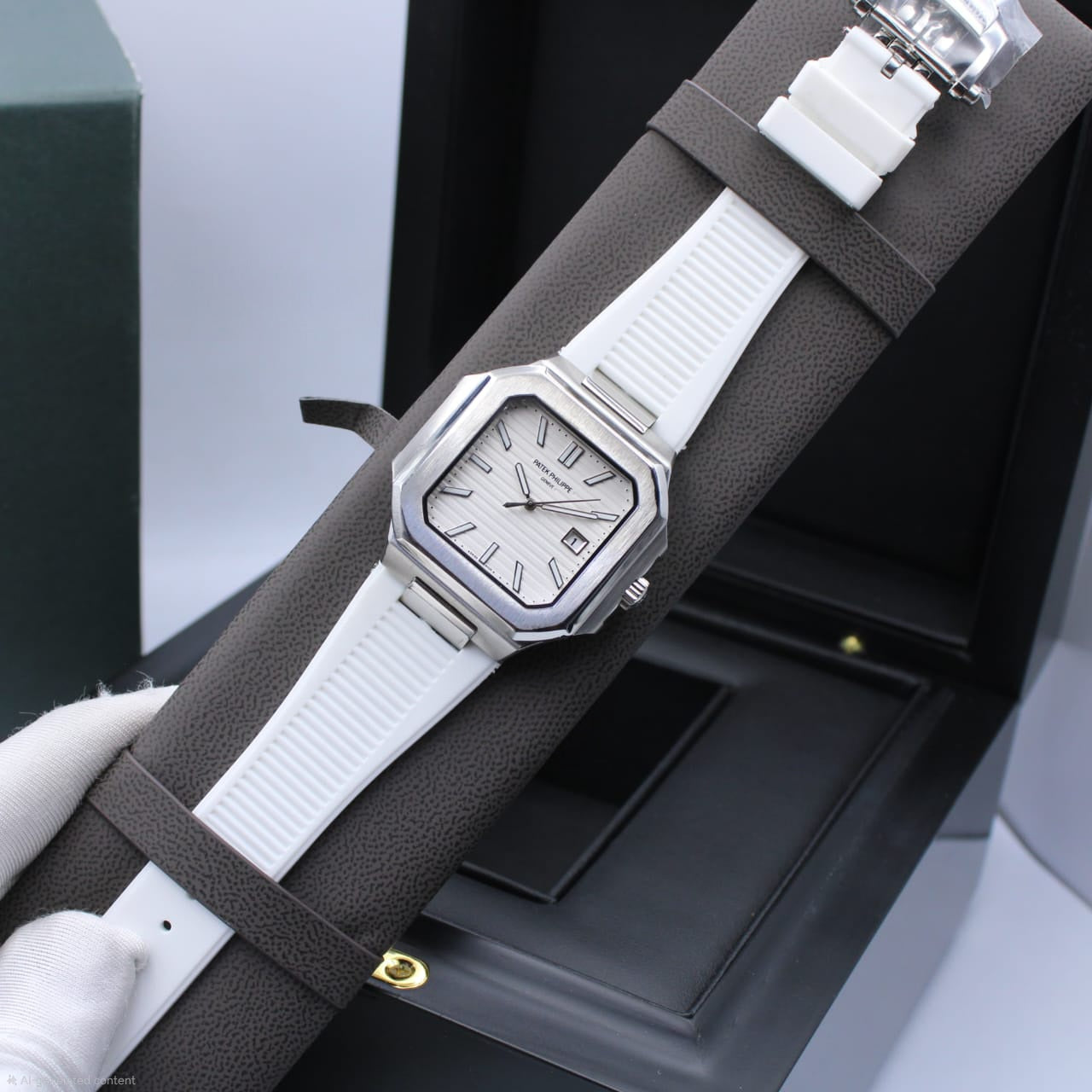 Patek Philippe | Cubitus Ref. 5821 1A Watch – Gold / Silver – Product Image 1
