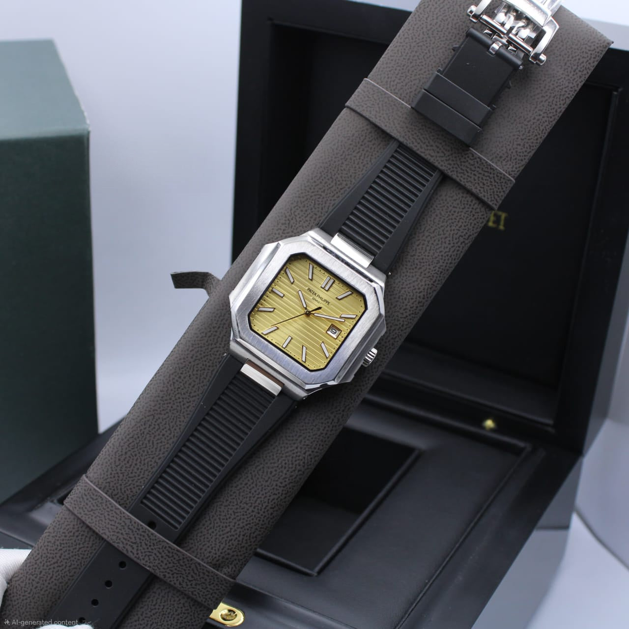 Patek Philippe | Cubitus Ref. 5821 1A Composite Custom Watch – Green – Product Image 1