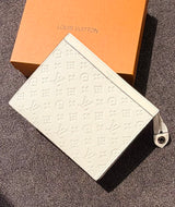 Louis Vuitton | Monogram Voyage Cornflower Pouch – Grey / Blue