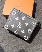 Louis Vuitton | Monogram Voyage Sage Vachetta Pouch – Green / Tan