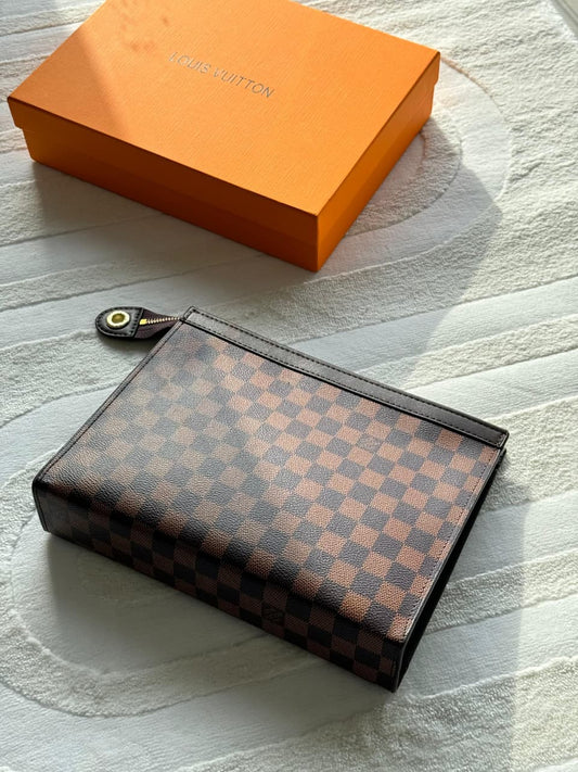 Louis Vuitton | Monogram Voyage Classic Pouch – Brown – Product Image 1