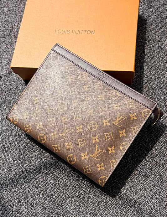 Louis Vuitton | Monogram Shadow Pouch – White / Off White – Product Image 1