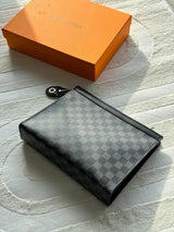 Louis Vuitton | Damier Cobalt Eagle Pouch – Black / Charcoal / Multicolor