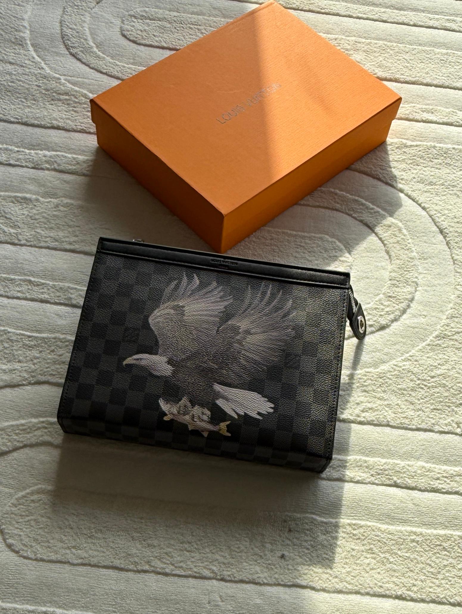Louis Vuitton | Monogram Clouds Portrait Pouch – Multicolor / White – Product Image 1