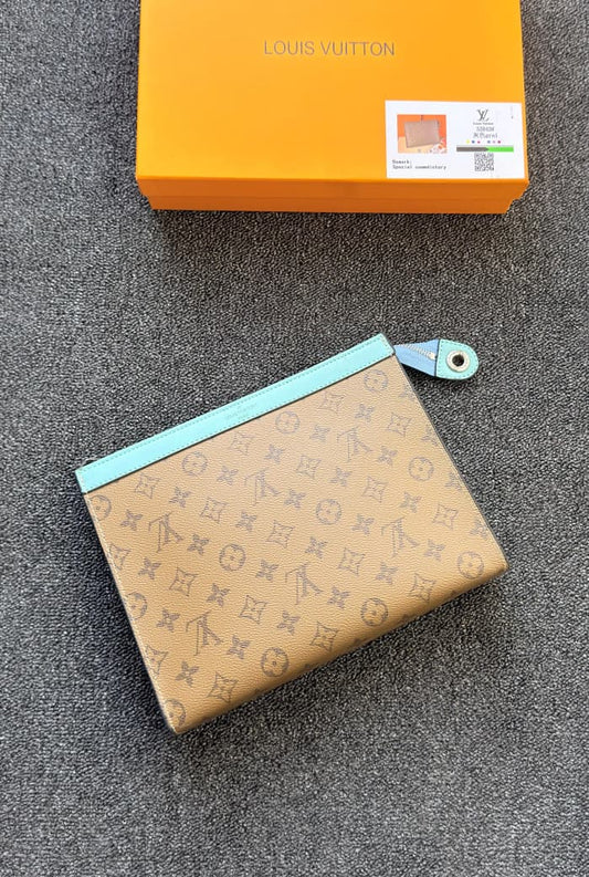 Louis Vuitton | Monogram Sketch Pouch – Navy / White – Product Image 1