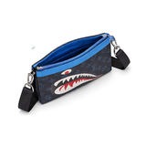 حقيبة لويس فويتون LV Logo Shark باللونين الأسود والأزرق
