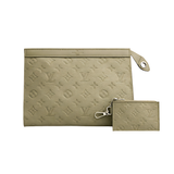 حقيبة لوي فيتون بتصميم LV بلون الزيتوني