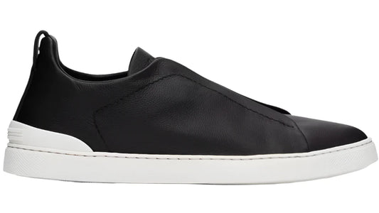 Zegna Triple Stitch Sneaker - Black Edition 5 | Men