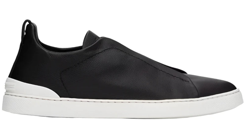 Zegna Triple Stitch Sneaker - Black Edition 5 | Men