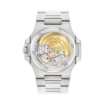 Patek Philippe Nautilus Sunburst Olive Green Dial Watch