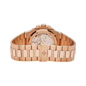 Patek Philippe Nautilus Rose Gold Brown Dial Watch