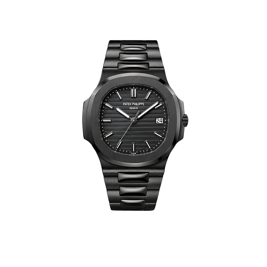 Patek Philippe Nautilus 5711 Black Textured Dial Matte Black Watch - image 1