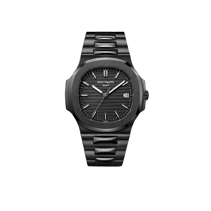 Patek Philippe Nautilus 5711 Black Textured Dial Matte Black Watch - image 1