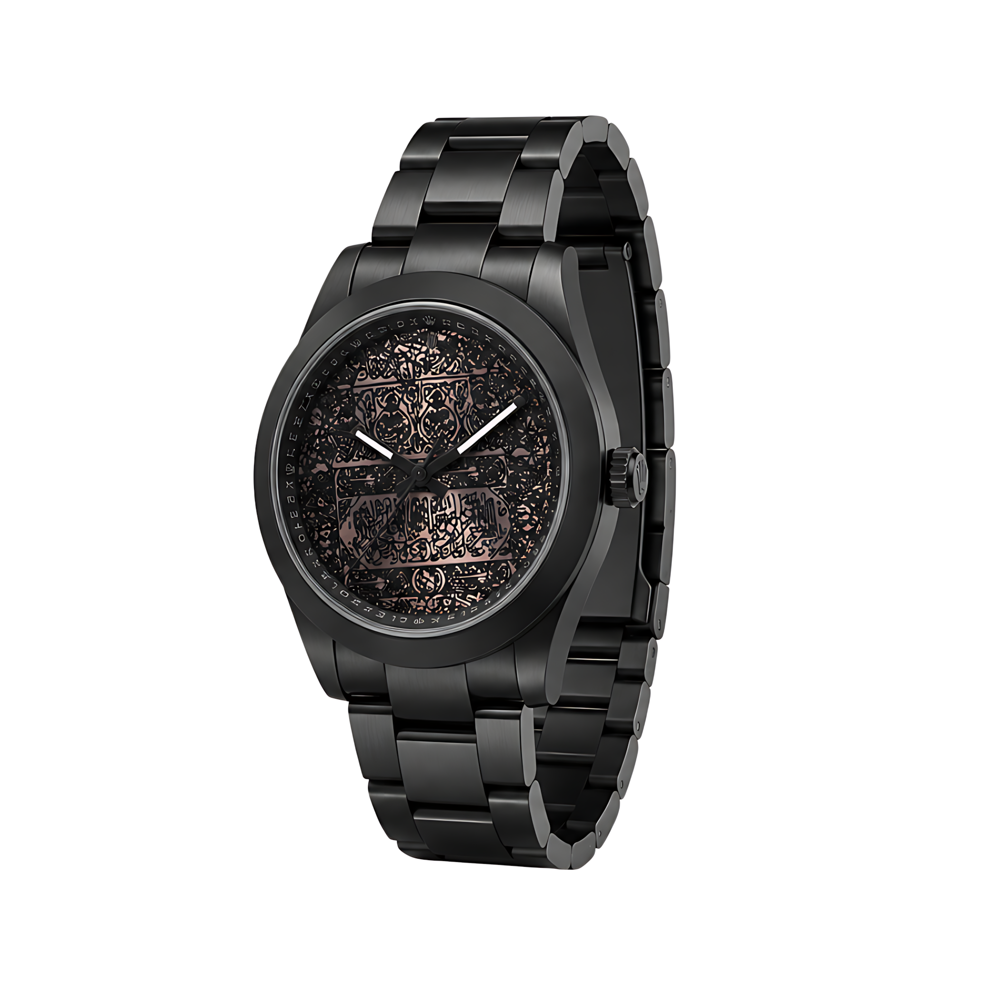 Rolex Milgauss Arabic Dial Matte Black Watch - image 2