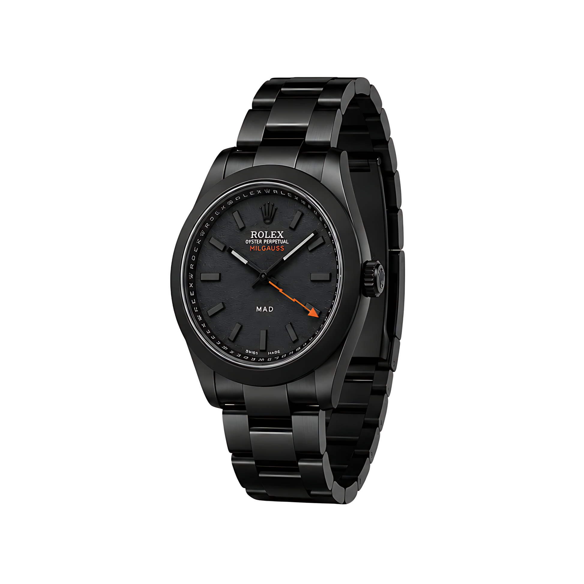 Rolex Milgauss MAD Paris Edition Matte Black Watch - image 2