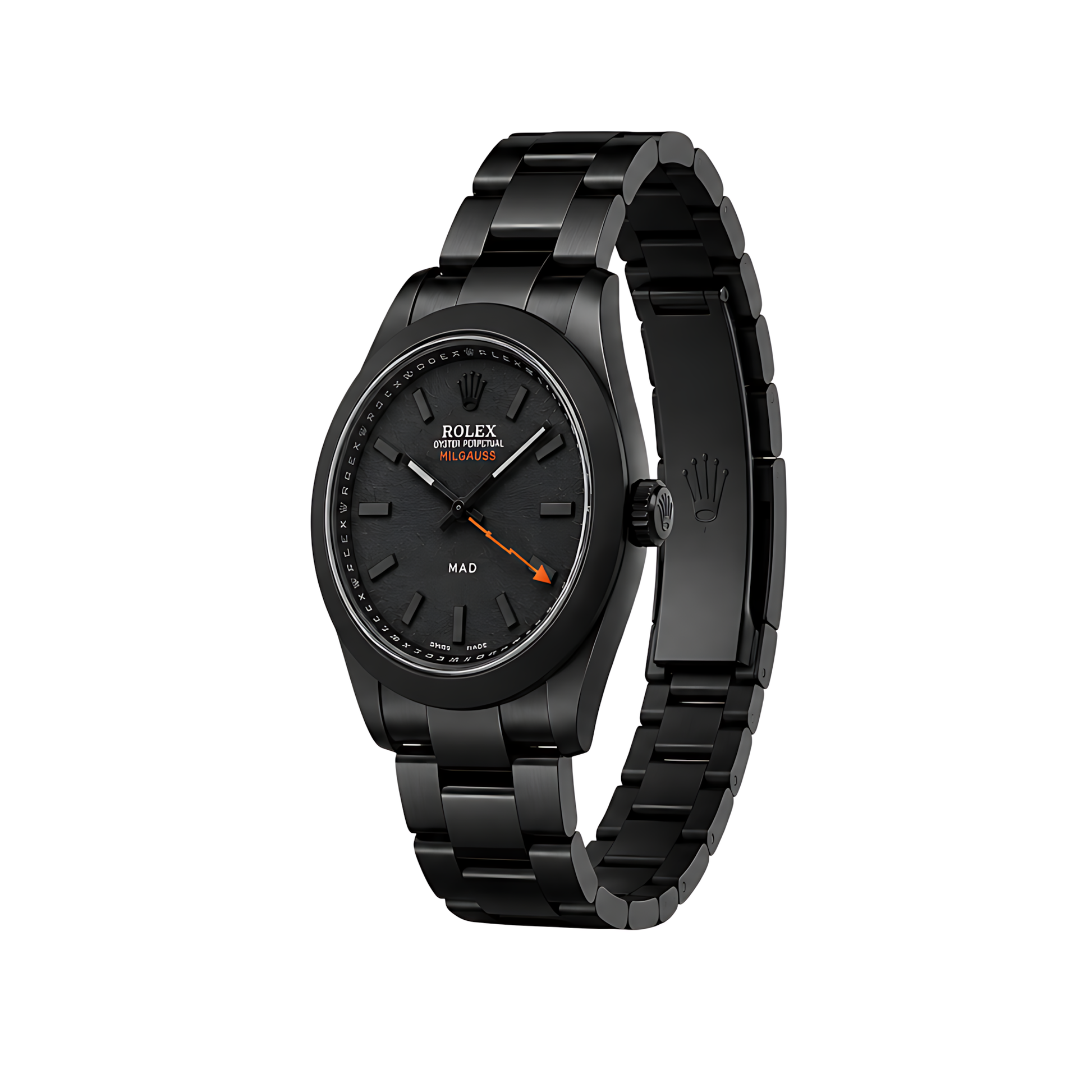 Rolex Milgauss MAD Paris Edition Matte Black Watch - image 3